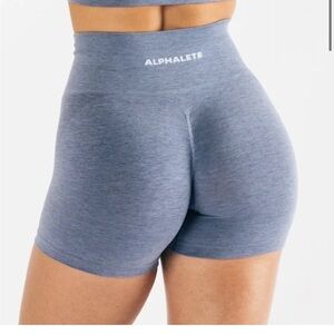 Alphalete Amplify Shorts in Blue
